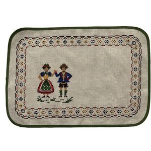 Vintage West German Nagel Placemats‎ (Set of 2)